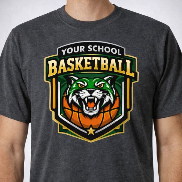 Classic Poly/Cotton Blend Tee - Full Color Printing Thumbnail