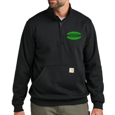 Racine Paranormal Investigators - Midweight 1/4 Zip Mock Neck Sweatshirt Thumbnail