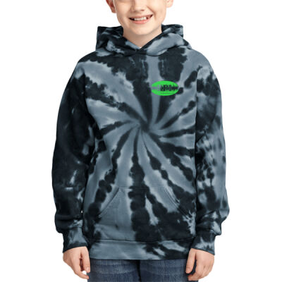 Racine Paranormal Investigators - Youth Tie Dye Pullover Hooded Sweatshirt Thumbnail