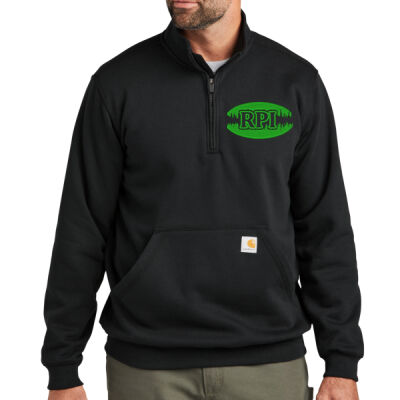 Racine Paranormal Investigators - Midweight 1/4 Zip Mock Neck Sweatshirt Thumbnail