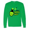 Heavy Cotton 100% Cotton Long Sleeve T Shirt Thumbnail