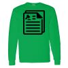 Heavy Cotton 100% Cotton Long Sleeve T Shirt Thumbnail