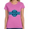 Ladies Heavy Cotton 100% Cotton T Shirt Thumbnail