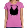 Ladies Heavy Cotton 100% Cotton T Shirt Thumbnail