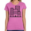 Ladies Heavy Cotton 100% Cotton T Shirt Thumbnail