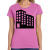Ladies Heavy Cotton 100% Cotton T Shirt Thumbnail
