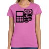 Ladies Heavy Cotton 100% Cotton T Shirt Thumbnail