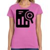 Ladies Heavy Cotton 100% Cotton T Shirt Thumbnail