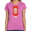 Ladies Heavy Cotton 100% Cotton T Shirt Thumbnail