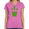 Ladies Heavy Cotton 100% Cotton T Shirt Thumbnail