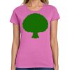 Ladies Heavy Cotton 100% Cotton T Shirt Thumbnail
