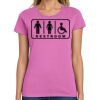 Ladies Heavy Cotton 100% Cotton T Shirt Thumbnail
