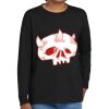 Youth Heavy Cotton 100% Cotton Long Sleeve T Shirt Thumbnail