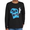 Youth Heavy Cotton 100% Cotton Long Sleeve T Shirt Thumbnail