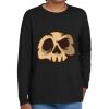 Youth Heavy Cotton 100% Cotton Long Sleeve T Shirt Thumbnail