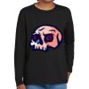 Youth Heavy Cotton 100% Cotton Long Sleeve T Shirt Thumbnail