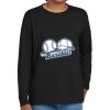 Youth Heavy Cotton 100% Cotton Long Sleeve T Shirt Thumbnail