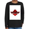 Youth Heavy Cotton 100% Cotton Long Sleeve T Shirt Thumbnail