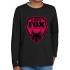 Youth Heavy Cotton 100% Cotton Long Sleeve T Shirt Thumbnail