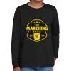 Youth Heavy Cotton 100% Cotton Long Sleeve T Shirt Thumbnail