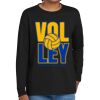 Youth Heavy Cotton 100% Cotton Long Sleeve T Shirt Thumbnail