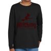 Youth Heavy Cotton 100% Cotton Long Sleeve T Shirt Thumbnail