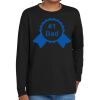 Youth Heavy Cotton 100% Cotton Long Sleeve T Shirt Thumbnail