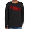 Youth Heavy Cotton 100% Cotton Long Sleeve T Shirt Thumbnail