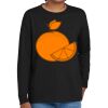 Youth Heavy Cotton 100% Cotton Long Sleeve T Shirt Thumbnail