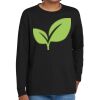 Youth Heavy Cotton 100% Cotton Long Sleeve T Shirt Thumbnail