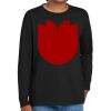 Youth Heavy Cotton 100% Cotton Long Sleeve T Shirt Thumbnail